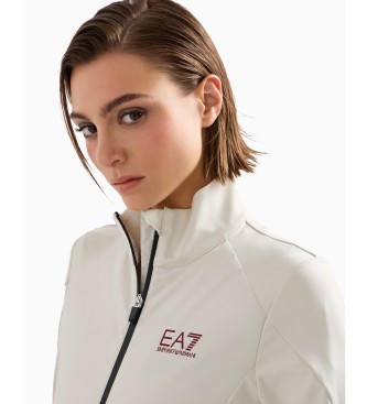 EA7 Golf Pro grijs stretch piqu sweatshirt