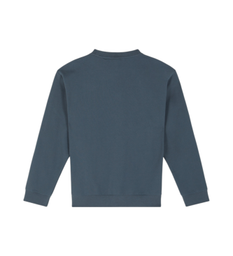 EA7 Sweat-shirt gris surdimensionn