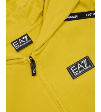 EA7 Vest sweater geel