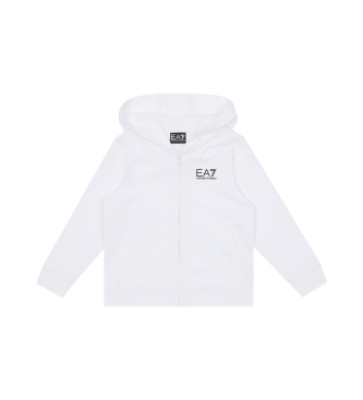 EA7 Core Identity wit katoenen sweatshirt