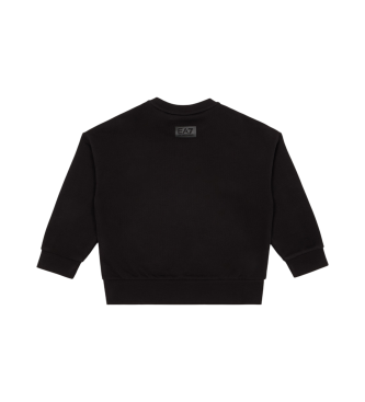 EA7 Logo Serie crew neck sweatshirt zwart