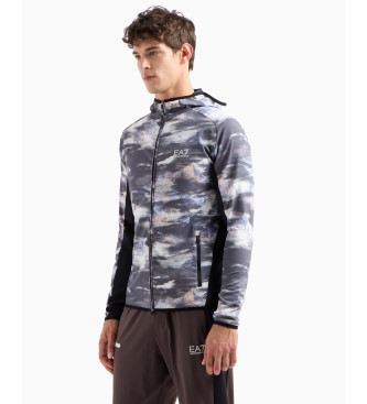 EA7 Sudadera Estampada gris