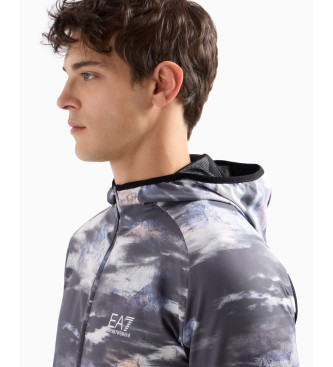 EA7 Grey Printed Sweatshirt