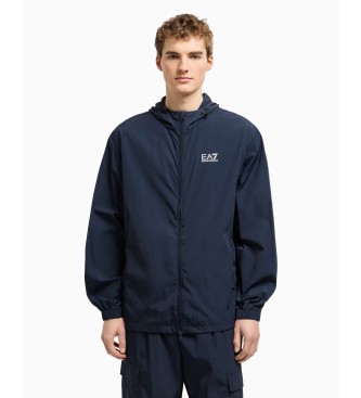 EA7 Kurtka z kapturem Core Identity navy