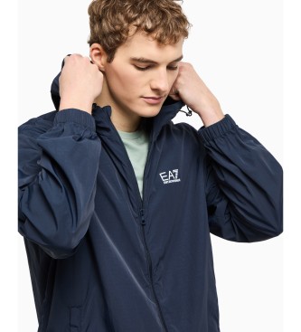 EA7 Kurtka z kapturem Core Identity navy