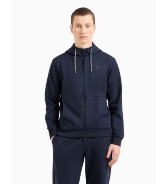 EA7 Regular fit navy sweatshirt