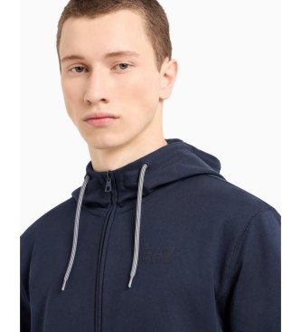 EA7 Regular fit navy sweatshirt