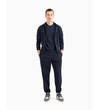 EA7 Regular fit navy sweatshirt