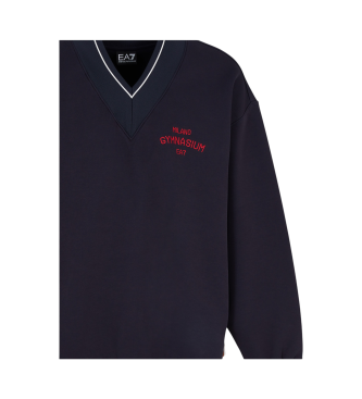 EA7 Special fit sweatshirt navy