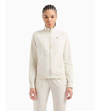 EA7 Cardigan sweatshirt Core Lady beige