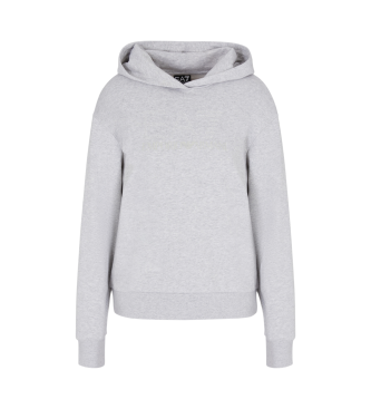 EA7 French terry grey sweatshirt