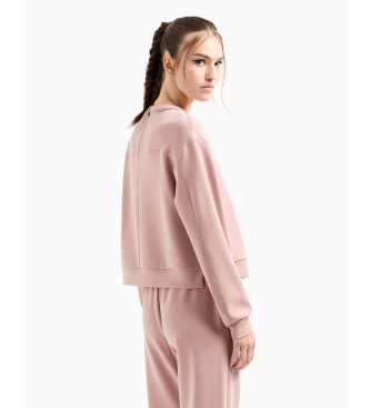 EA7 Mikina Precious pink