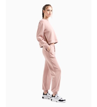 EA7 Mikina Precious pink