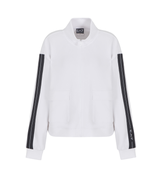 EA7 White interlock sweatshirt