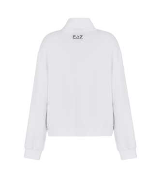 EA7 White interlock sweatshirt