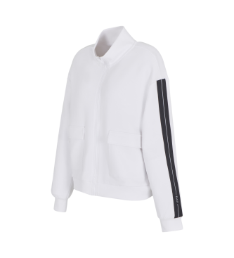 EA7 White interlock sweatshirt