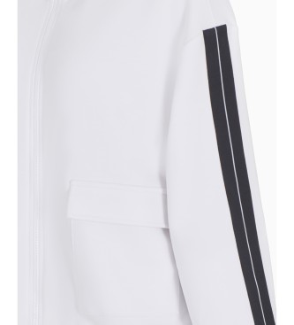 EA7 White interlock sweatshirt