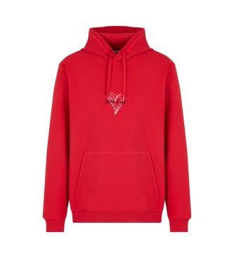 EA7 Sweatshirt med moderne pasform rd