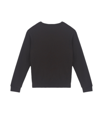 EA7 Regular fit sweatshirt zwart