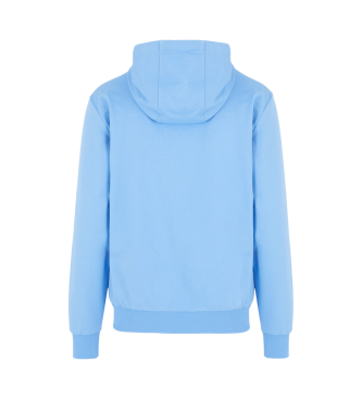 EA7 Dynamic Athlete Sweatshirt mit Rundhalsausschnitt aus technischem Gewebe VIGOR7 blau