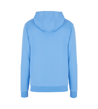 EA7 Blue hooded sweatshirt