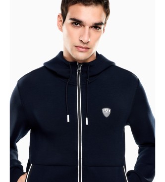 EA7 Sweatshirt bleu marine