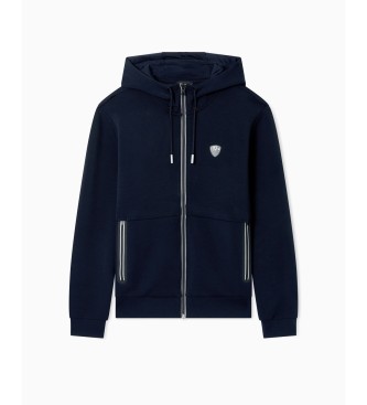 EA7 Sweatshirt bleu marine