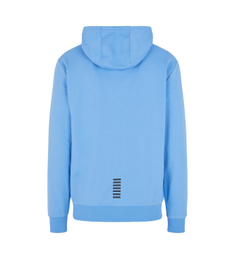 EA7 Regular fit sweatshirt blauw