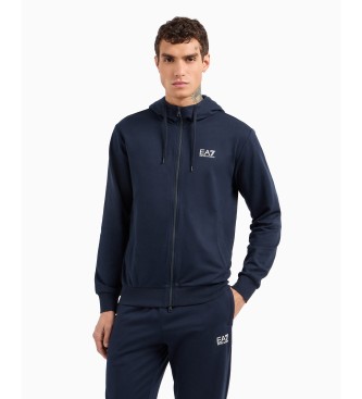 EA7 Core Identity navy sweatshirt
