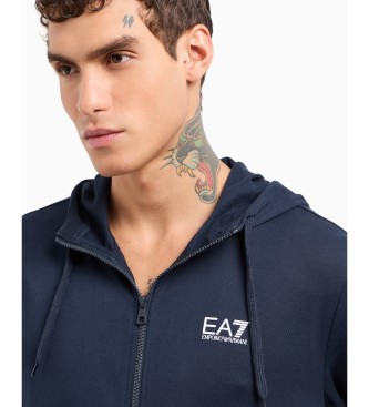 EA7 Core Identity navy sweatshirt