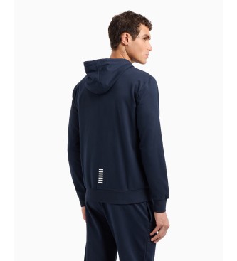 EA7 Core Identity navy sweatshirt