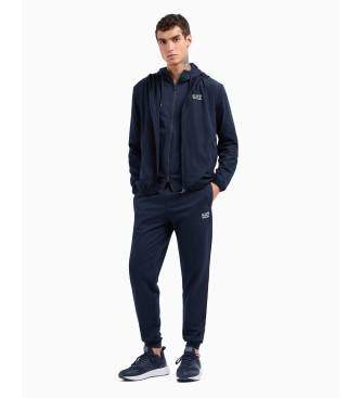 EA7 Core Identity navy sweatshirt