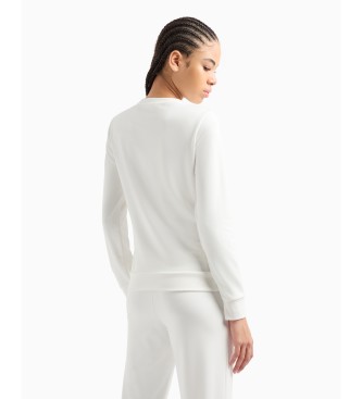 EA7 Sudadera Elegante blanco