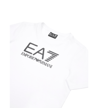 EA7 Camiseta de manga corta Visibility de algodn blanco