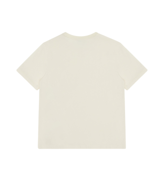 EA7 T-shirt  manches courtes Visibility en coton blanc