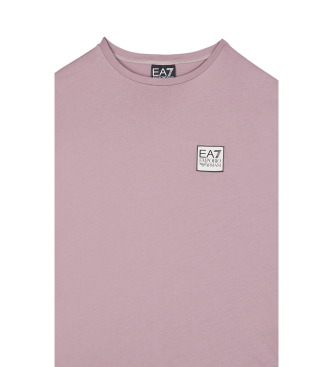 EA7 Roze t-shirt met korte mouwen