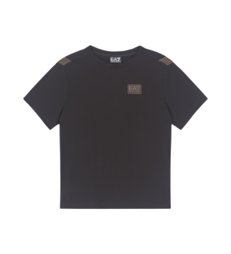 EA7 Regular fit T-shirt sort