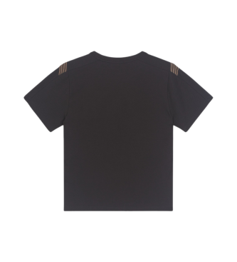 EA7 Regular fit T-shirt sort