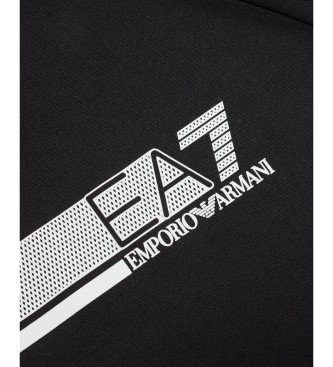 EA7 Tennis Pro Boy T-Shirt in Ventus7 technical fabric black