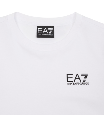 EA7 Core Identity Jungen-T-Shirt wei