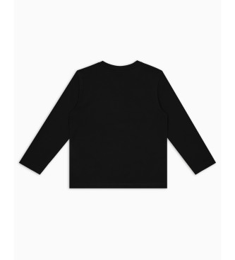 EA7 T-shirt zwart ontwerp