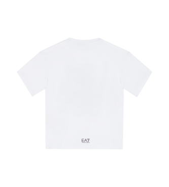 EA7 Kortrmet T-shirt hvid