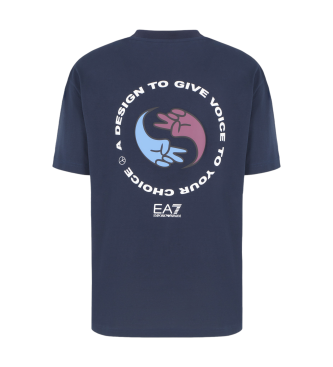 EA7 T-shirt Pat navy