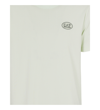 EA7 T-shirt Golf Pro em camisola de algodo elstico azul claro