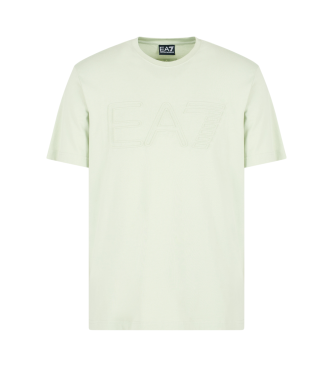 EA7 Logo Serie T-shirt groen