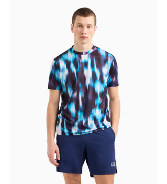 EA7 T-Shirt azul Tennis Pro