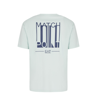 EA7 T-shirt bleu Tennis Club