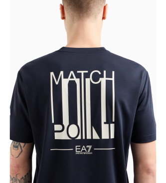 EA7 Tennis Club marinbl T-shirt