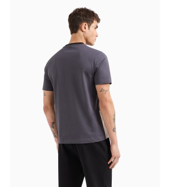 EA7 Regular fit T-shirt sort