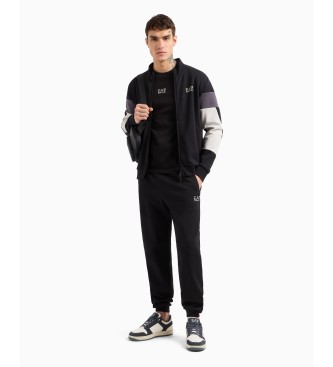 EA7 Regular fit T-shirt sort